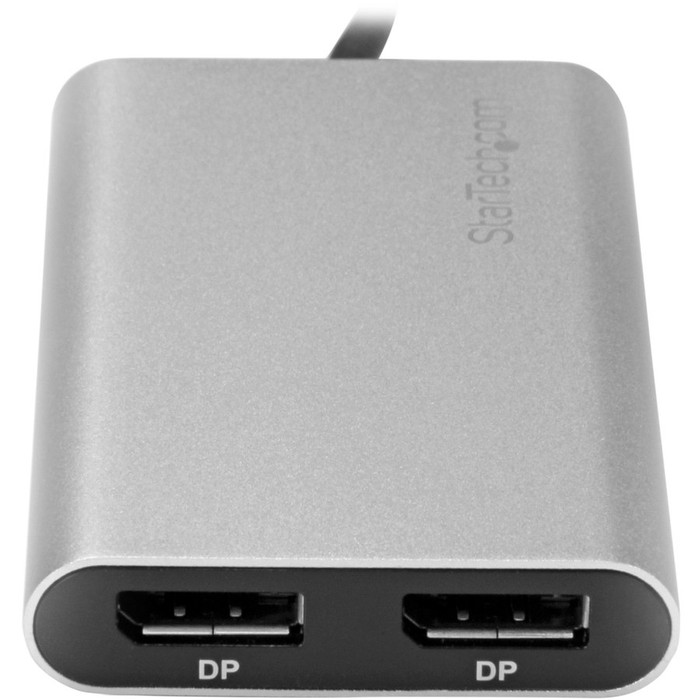 Alternate-Image1 Image for StarTech.com Thunderbolt 3 to Dual DisplayPort Adapter - Thunderbolt to 2x DP Converter - 4K 60Hz - Windows only Compatible