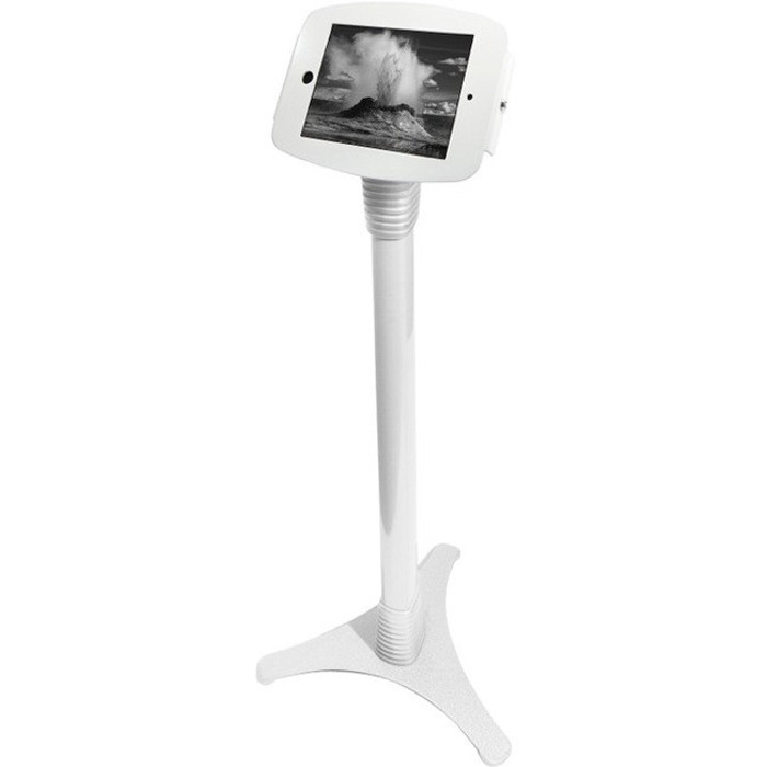 Main image for iPad Pro Secure Space Enclosure with Adjutsable Floor Stand Kiosk White