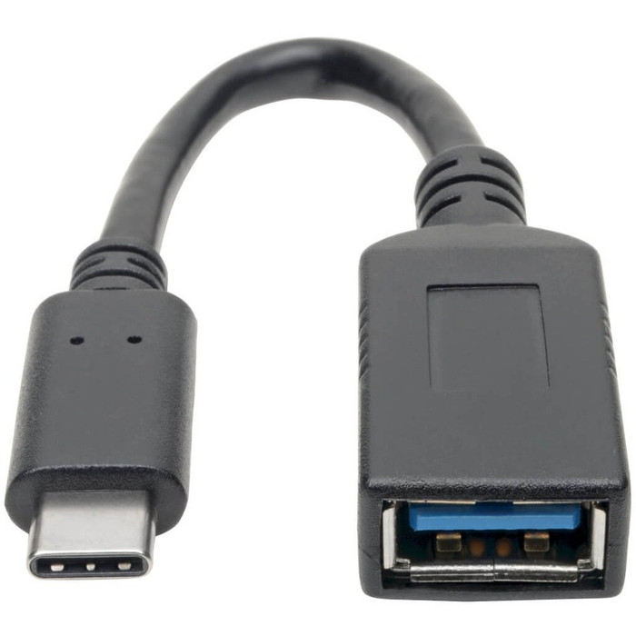 Alternate-Image2 Image for Tripp Lite 6 Inch USB 3.1 Gen 1 5 Gbps Cable USB Type-C USB-C to USB Type A M/F