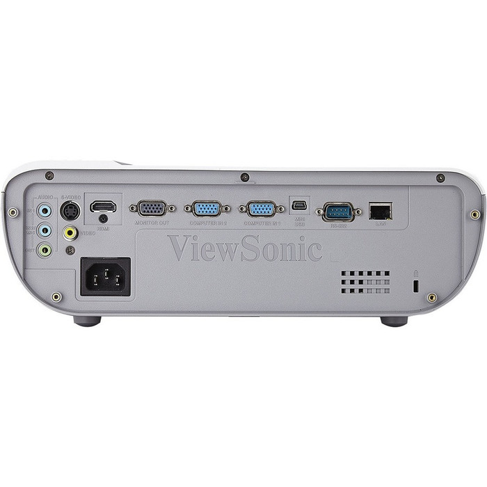 Rear Image for ViewSonic LightStream PJD6552LWS 3D DLP Projector - 16:10 - White