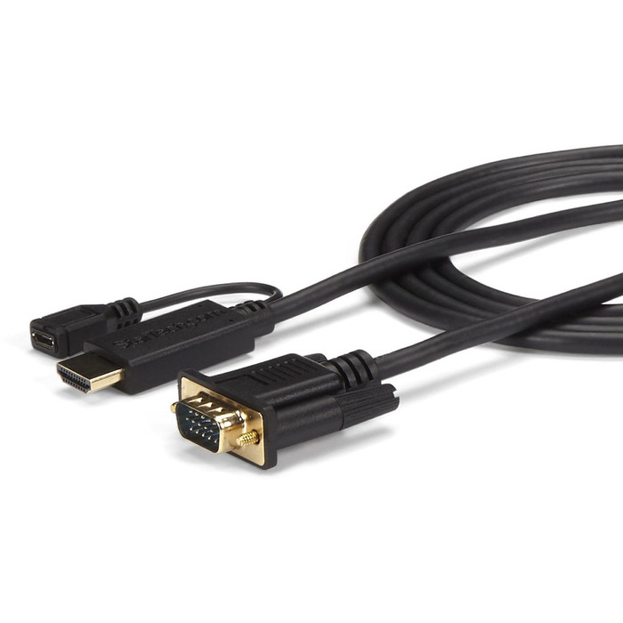 Main image for StarTech.com HDMI to VGA Cable &acirc;&euro;" 3 ft / 1m &acirc;&euro;" 1080p &acirc;&euro;" 1920 x 1200 &acirc;&euro;" Active HDMI Cable &acirc;&euro;" Monitor Cable &acirc;&euro;" Computer Cable