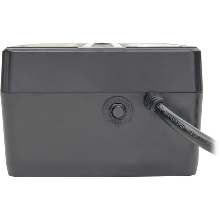 Left Image for Tripp Lite UPS 900VA 480W Eco Green Battery Back Up Muted Alarm 120V 12 Outlet USB RJ11