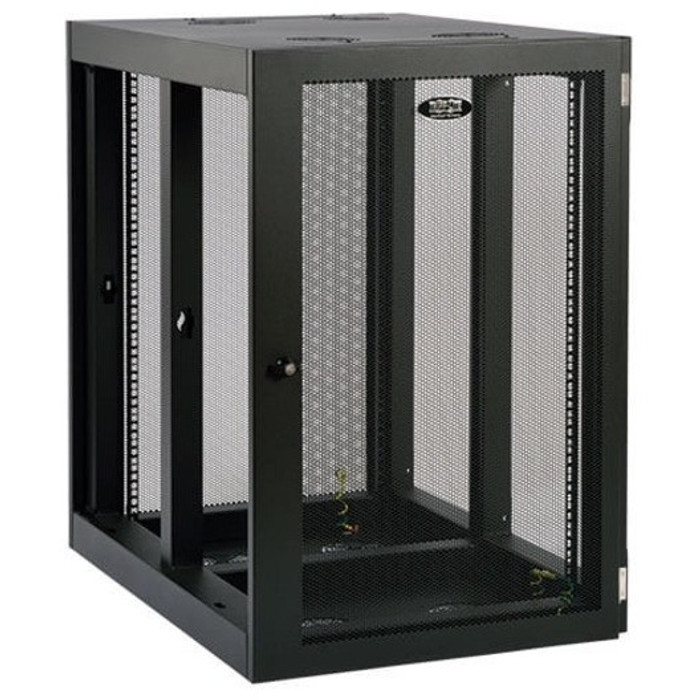 Alternate-Image2 Image for Tripp Lite 18U Wall Mount Rack Enclosure Server Cabinet Side Mount Wallmount