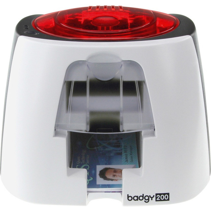 Alternate-Image1 Image for Badgy200 All-In-On ID Card Printing Solution by Evolis with Badge Studio Software - Print Professional Custom ID's On Demand