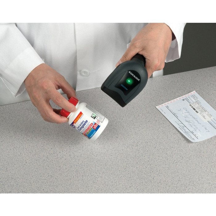 Alternate-Image1 Image for Datalogic QuickScan QD2430 Mobile Barcode Scanner Kit