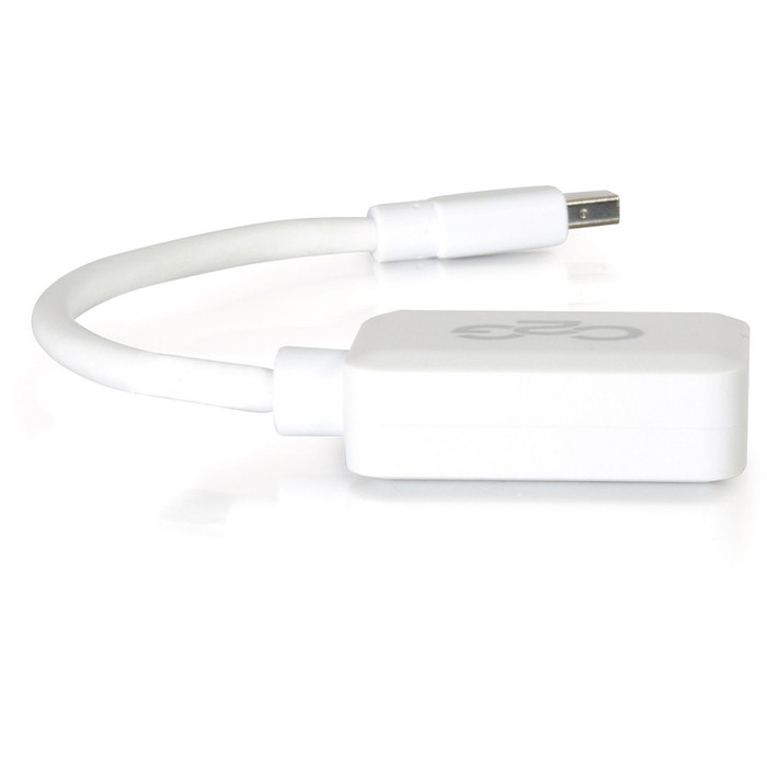 Alternate-Image2 Image for C2G Mini DisplayPort to HDMI Adapter - White