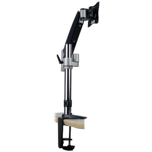 Alternate-Image2 Image for Tripp Lite Full-Motion Display TV Desk Mount Arm Swivel Tilt 13" to 27" Monitors