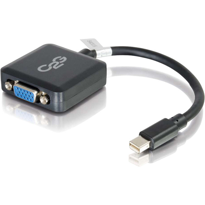 Top Image for C2G Mini DisplayPort to VGA Adapter - 8in - Active - M/F