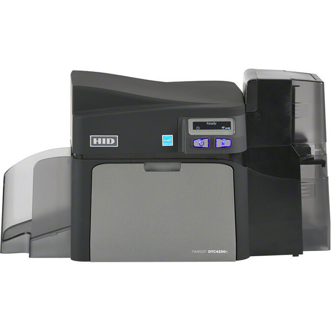 Main image for Fargo DTC4250e Single Sided Desktop Dye Sublimation/Thermal Transfer Printer - Color - Card Print - Ethernet - USB