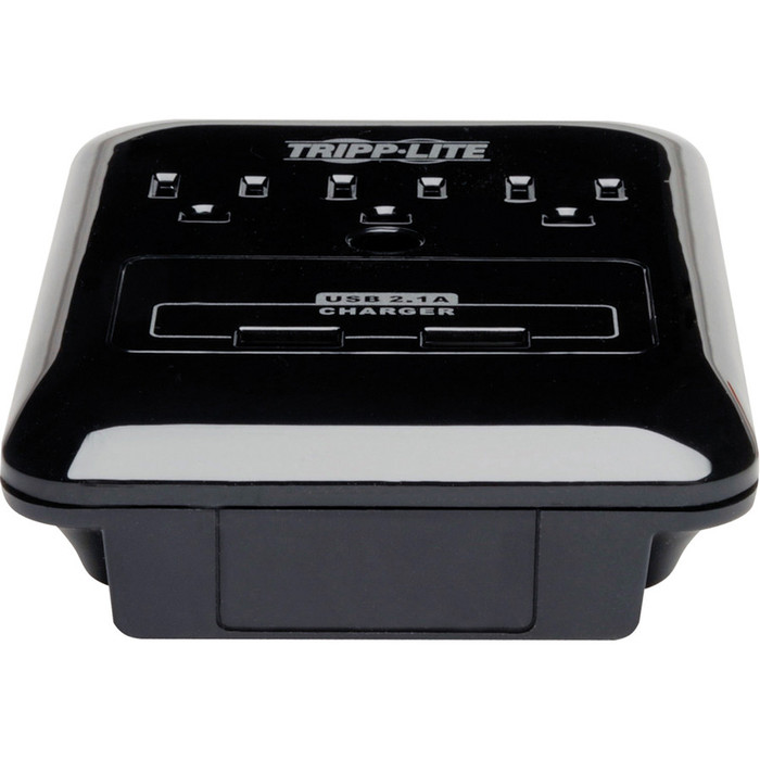 Bottom Image for Tripp Lite Surge 3 Outlet 120V USB Charger Tablet Smartphone Ipad Iphone