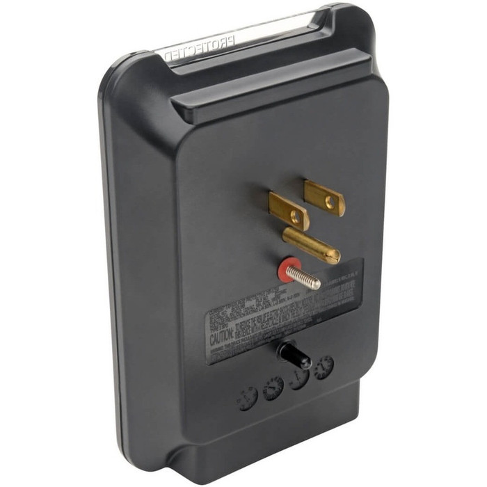 Alternate-Image1 Image for Tripp Lite Surge 3 Outlet 120V USB Charger Tablet Smartphone Ipad Iphone