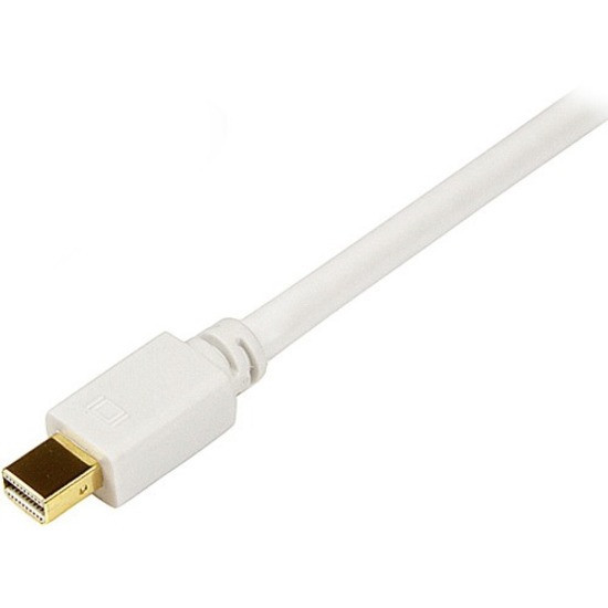 Right Image for StarTech.com 6 ft Mini DisplayPort to DVI Adapter Converter Cable &acirc;&euro;" Mini DP to DVI 1920x1200 - White