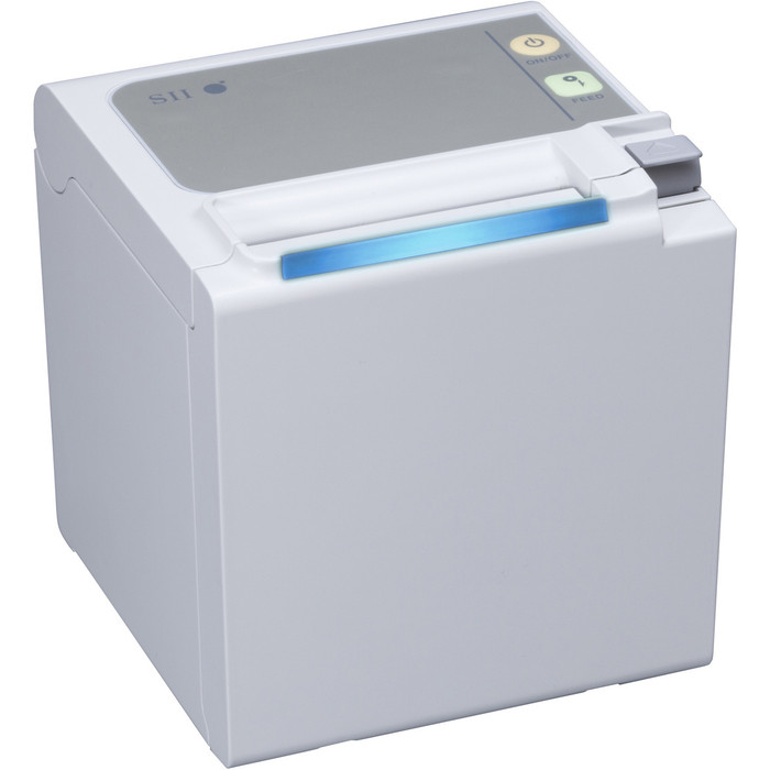Main image for Seiko Qaliber RP-E10 Desktop Direct Thermal Printer - Monochrome - Receipt Print - Ethernet - Ice White