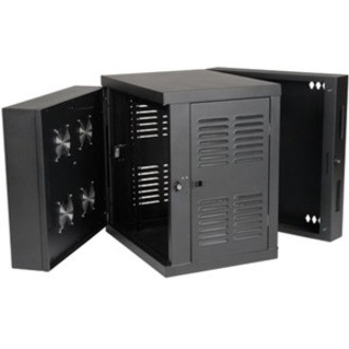 Rear Image for Tripp Lite 12U Wall Mount Rack Enclosure Cabinet Hinged Industrial NEMA