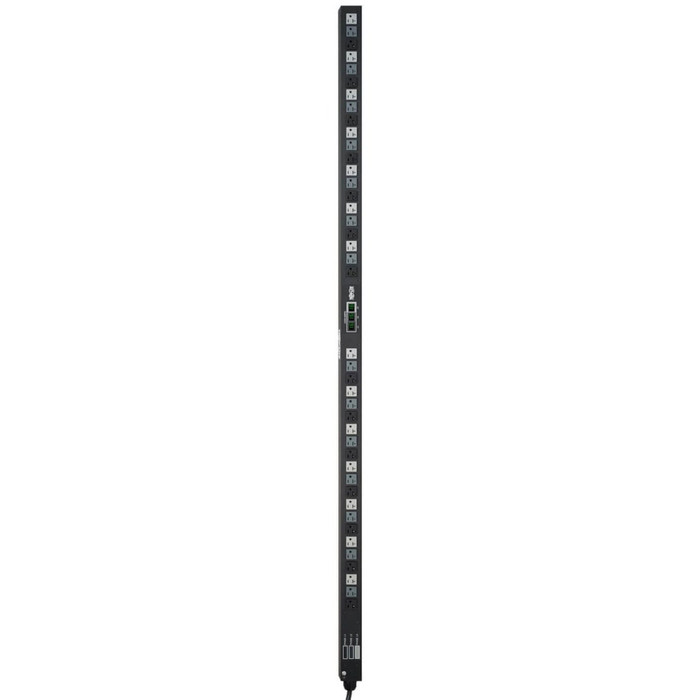 Main image for Tripp Lite PDU 5.7kW 3-Phase Local Metered PDU 120V Outlets (42 5-15/20R) 208V L21-20P input 6 ft. (1.83 m) Cord 0U Vertical TAA