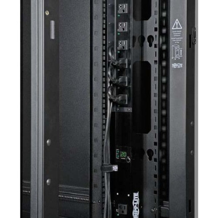 Alternate-Image3 Image for Tripp Lite 42U Rack Enclosure 32" Depth w Doors & Sides 3000lb Capacity