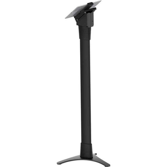 Rear Image for Universal Tablet Cling 2.0 Branded Floor Stand Mount BrandME - Black
