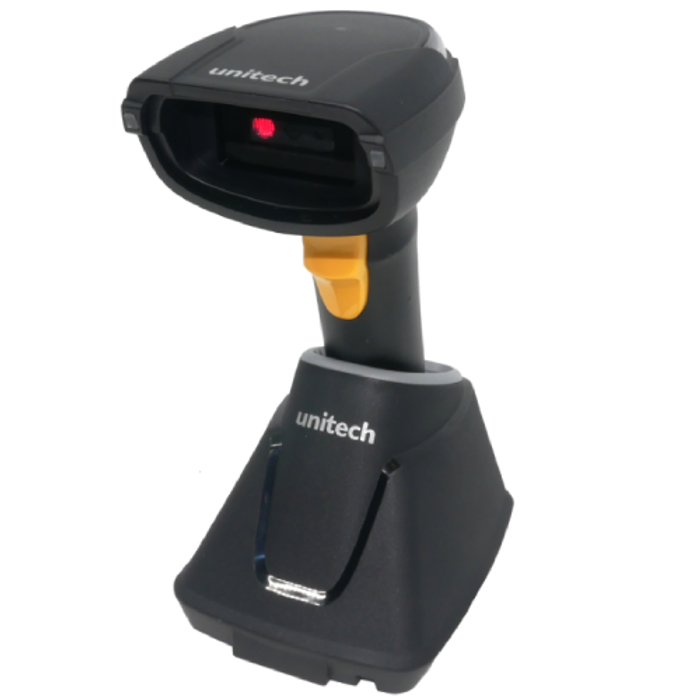 UNITECH, MS852P, 2D (ZEBRA SE4770), WIRELESS 2.4GHZ, USB, WITH CRADLE AND USB CABLE MS852-AUPBGC-SG