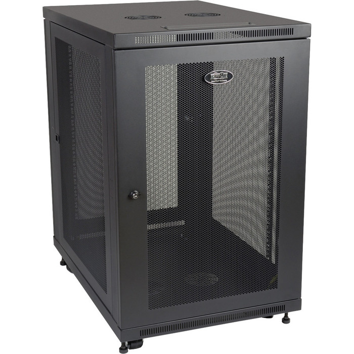 Right Image for Tripp Lite 18U Rack Enclosure Server Cabinet 33" Deep w/ Doors & Sides