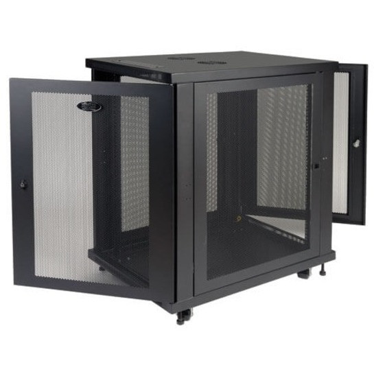 Alternate-Image1 Image for Tripp Lite 18U Rack Enclosure Server Cabinet 33" Deep w/ Doors & Sides