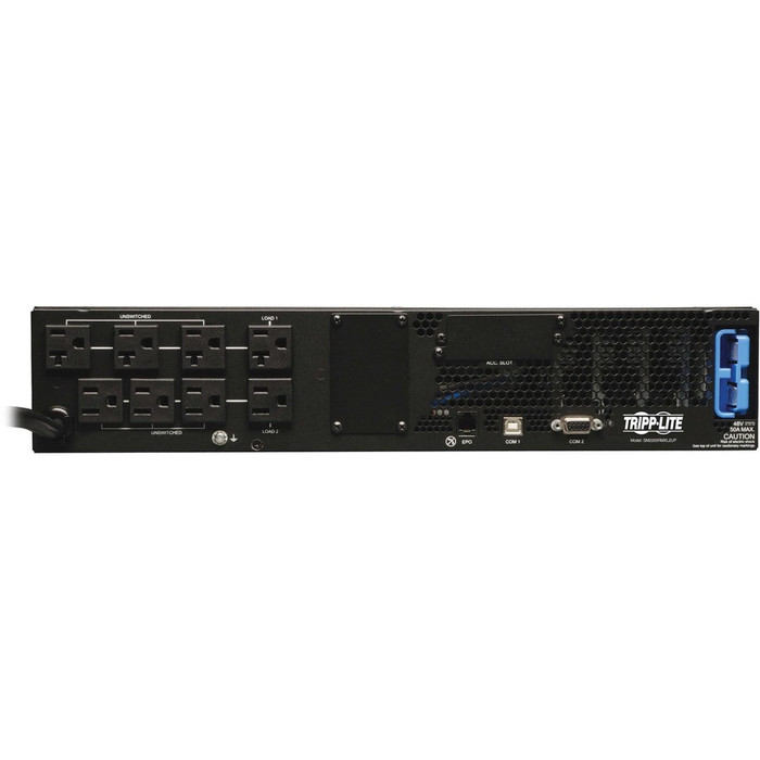 Rear Image for Tripp Lite UPS Smart 2200VA 1920W Rackmount AVR 120V Pure Sine Wave Extended Run LCD USB DB9 2URM