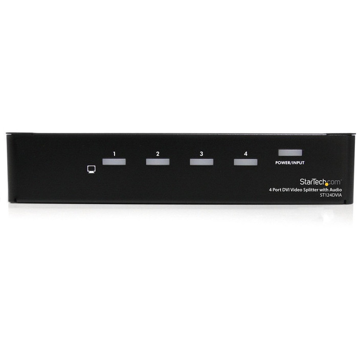 Alternate-Image1 Image for StarTech.com 4 Port DVI Video Splitter with Audio