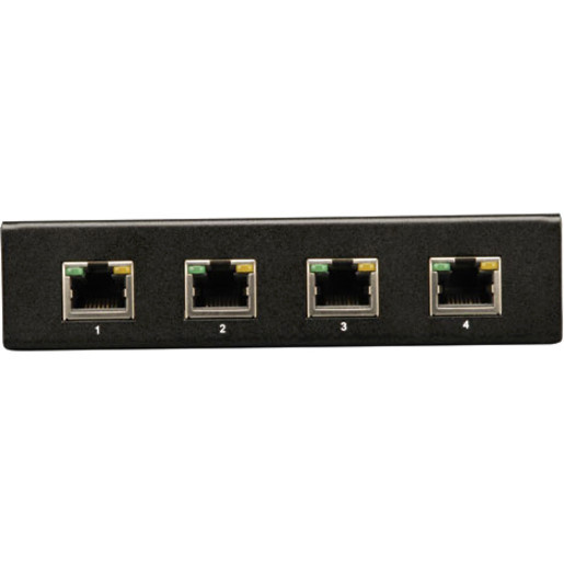 Front Image for Tripp Lite HDMI Over Cat5 / Cat6 Extender Splitter 4-Port Transmitter TAA