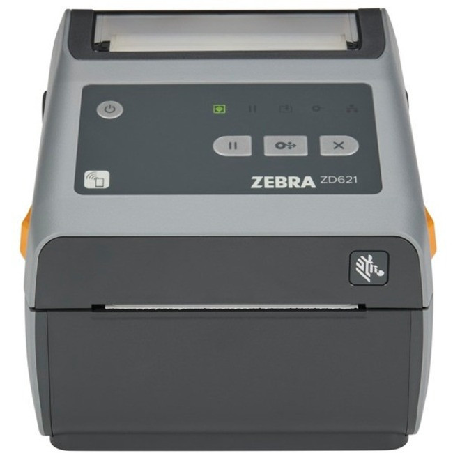 Main image for Zebra ZD621 Desktop Thermal Transfer Printer - Monochrome - Label/Receipt Print - Ethernet - USB - USB Host - Serial - Bluetooth - Near Field Communication (NFC)