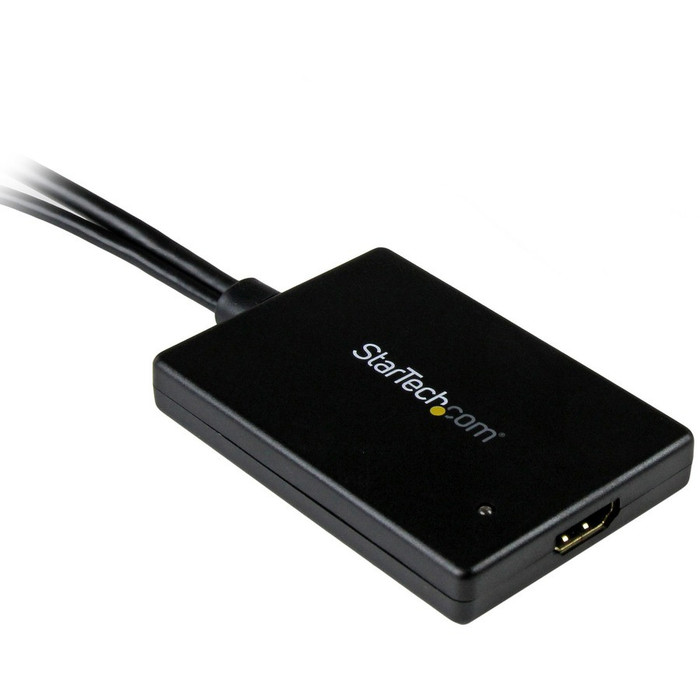Alternate-Image1 Image for StarTech.com Mini DisplayPort to HDMI Adapter with USB Audio
