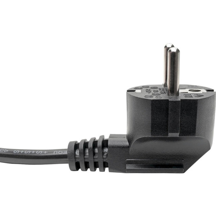 Alternate-Image2 Image for Tripp Lite 6ft 2-Prong Computer Power Cord European Cable C13 to SCHUKO CEE 7/7 Plug 10A 6'