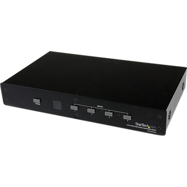 Left Image for StarTech.com 4 Port VGA Video Audio Switch with RS232 control