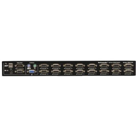 Rear Image for Tripp Lite 16-Port Rackmount USB / PS2 KVM Switch w/ On-Screen Display 1U