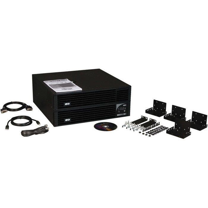 Alternate-Image1 Image for Tripp Lite UPS Smart 2200VA 1900W Rackmount AVR 120V Pure Sine Wave USB DB9 4U for Telecom