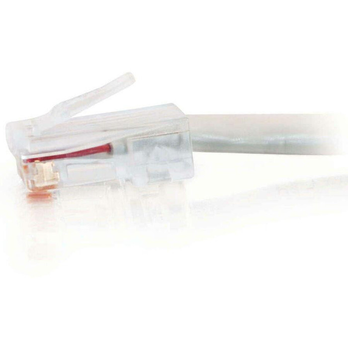 Left Image for C2G 14ft Cat5e Snagless Unshielded (UTP) Network Patch Cable (USA-Made) - Gray
