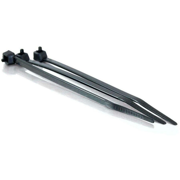 Alternate-Image1 Image for C2G 7.5in Cable Ties - Black - 100pk