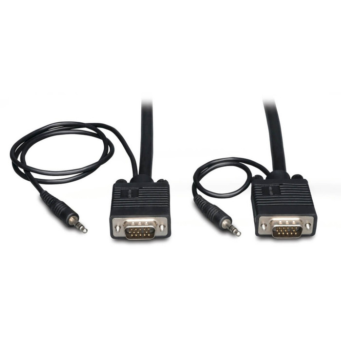 Main image for Tripp Lite VGA Coax Monitor Cable with audio, High Resolution cable with RGB coax