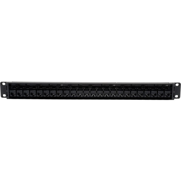 Rear Image for Tripp Lite 24-Port Cat5e Cat5 Feedthrough Patch Panel Rackmount 1URM RJ45 Ethernet TAA