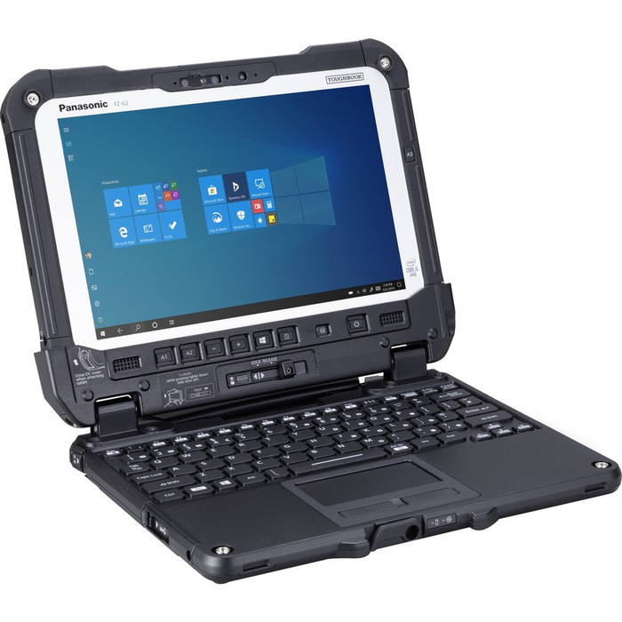 Alternate-Image2 Image for Panasonic TOUGHBOOK G2 FZ-G2BZ00HVM LTE 10.1" Touchscreen Rugged Detachable 2 in 1 Notebook - WUXGA - 1920 x 1200 - Intel Core i7 10th Gen i7-10810U 1.10 GHz - 32 GB Total RAM - 1 TB SSD