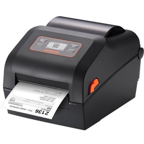 Alternate-Image3 Image for Bixolon Xd5-40t Desktop Thermal Transfer Printer - Monochrome - Label Print - Ethernet - USB - USB Host - Serial - With Cutter