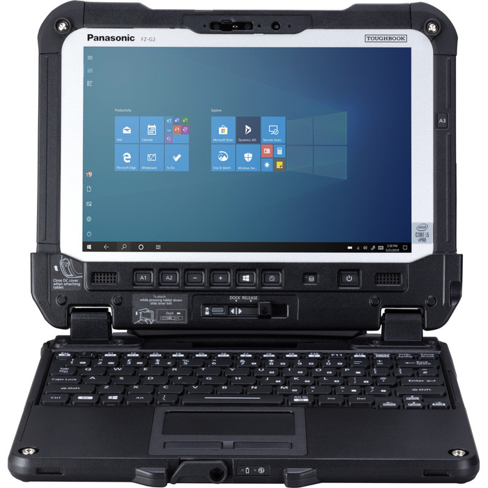 Main image for Panasonic TOUGHBOOK G2 FZ-G2BZ00EVM LTE 10.1" Touchscreen Rugged Detachable 2 in 1 Notebook - WUXGA - 1920 x 1200 - Intel Core i7 10th Gen i7-10810U 1.10 GHz - 16 GB Total RAM - 512 GB SSD