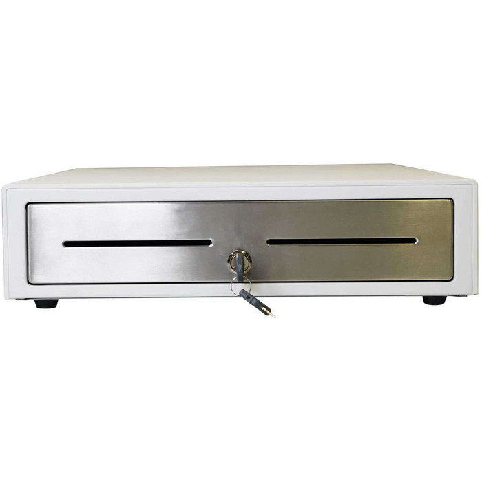 Main image for Star Micronics CD4-1616 Choice Cash Drawer, White, 16Wx16D, Stainless Drawer Front, 4Bill-5Coin for Canada