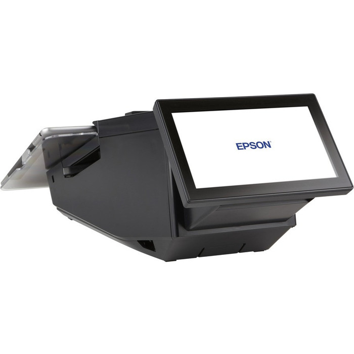 Alternate-Image2 Image for Epson OmniLink TM-m30II-SL Desktop Direct Thermal Printer - Monochrome - Receipt Print - Ethernet - USB - USB Host - Bluetooth - With Cutter - Black