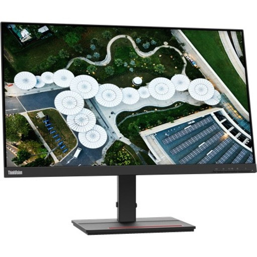 Alternate-Image1 Image for Lenovo ThinkVision S24e-20 23.8" Full HD LCD Monitor - 16:9 - Raven Black