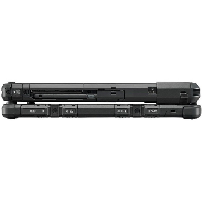 Left Image for Panasonic TOUGHBOOK CF-33 CF-33GZ022VM LTE Advanced 12" Touchscreen Rugged Convertible 2 in 1 Notebook - QHD - 2160 x 1440 - Intel Core i5 10th Gen i5-10310U Quad-core (4 Core) 1.70 GHz - 16 GB Total RAM - 512 GB SSD - Black, Silver