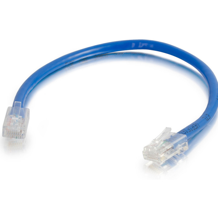 Alternate-Image3 Image for C2G 7ft Cat5e Ethernet Cable - Non-Booted Unshielded (UTP) - Blue