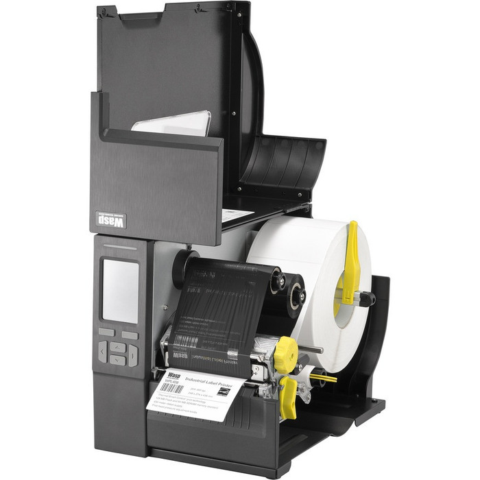 Alternate-Image1 Image for Wasp WPL408 Industrial Direct Thermal/Thermal Transfer Printer - Label Print - Ethernet - USB - Serial