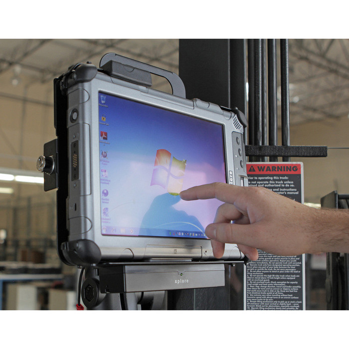 Alternate-Image3 Image for Xplore XC6 XC6 DMSR Tablet - 10.4" - Core i5 - 4 GB RAM - 128 GB SSD - Windows 7 Professional 64-bit - 4G