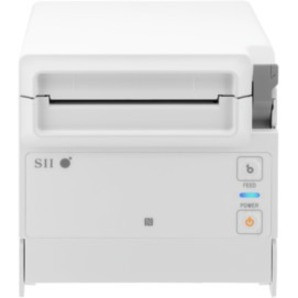 Alternate-Image1 Image for Seiko RP-F10 White Desktop Direct Thermal Receipt / POS USB High Speed Printer With Cutter