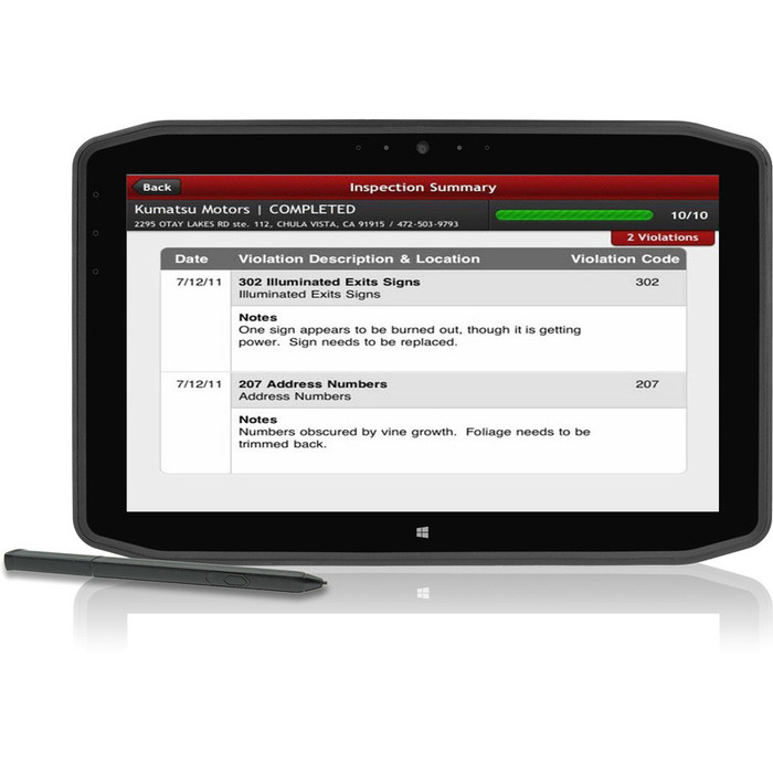Alternate-Image3 Image for Xplore XSLATE R12 Tablet - 12.5" - Core i5 - 8 GB RAM - 128 GB SSD - Windows 7