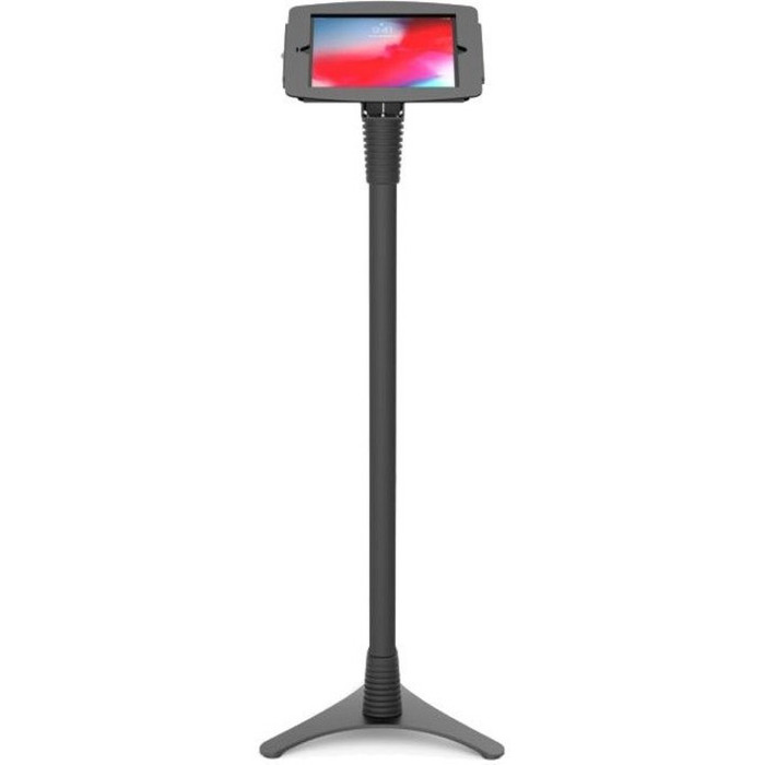 Front Image for Compulocks Space Adjustable iPad Enclosure Floor Stand